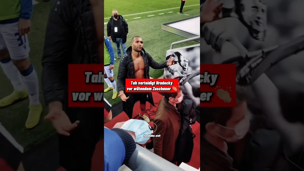 Tah verteidigt Mitspieler vor wütendem Zuschauer 👏🏼