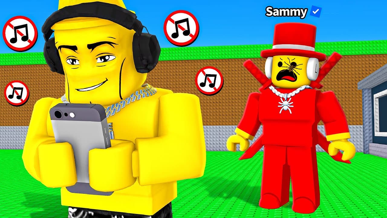 Ignoring Sammy for 24 Hours in Steal A Brainrot!