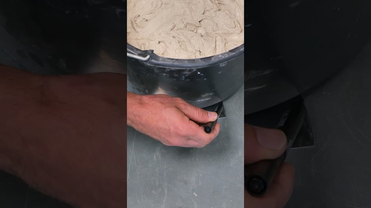 Smart putty hack for cement work