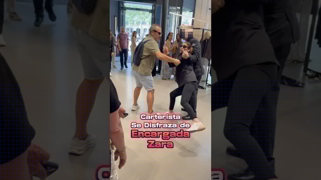 Ladrona Disfrazada de Encargada de Zara