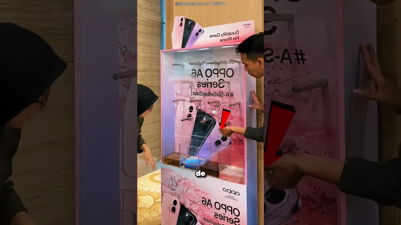 Pruebas De Durabilidad De Teléfonos En Ferias 😮