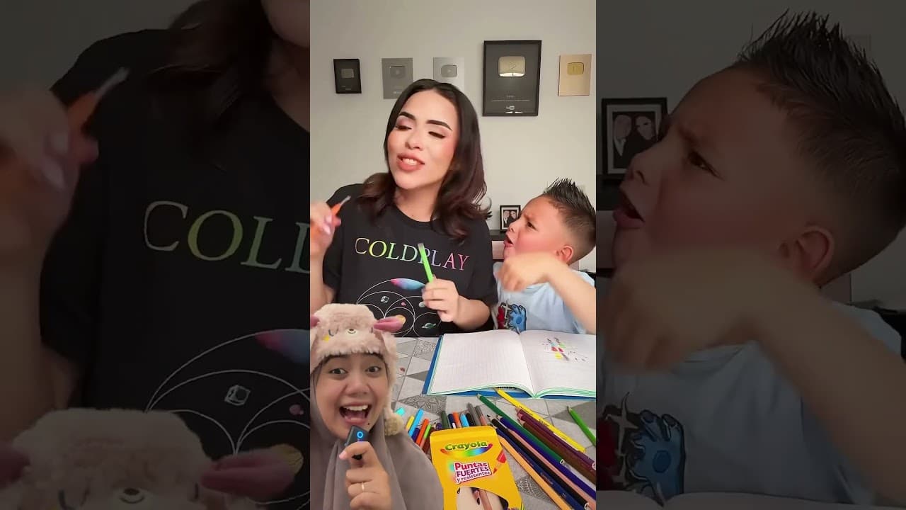 MAMA MAKAN PENSIL WARNA⁉️TERNYATA PERMEN😱😍