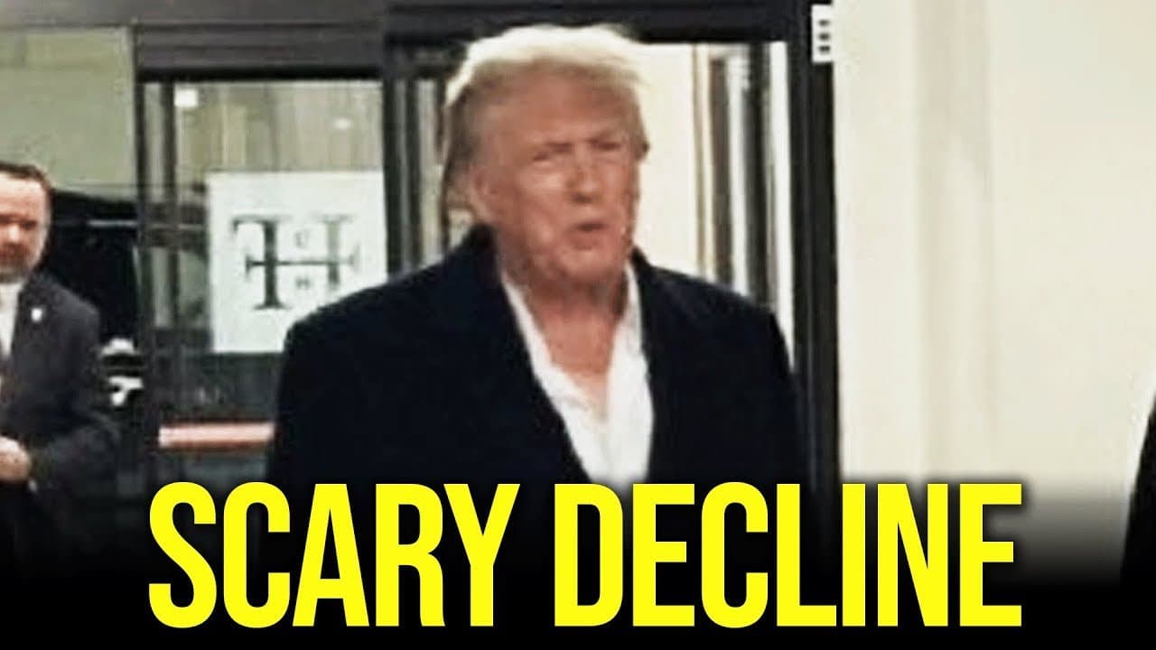 Watch Trump’s SCARY DECLINE get LEAKED ON CAM