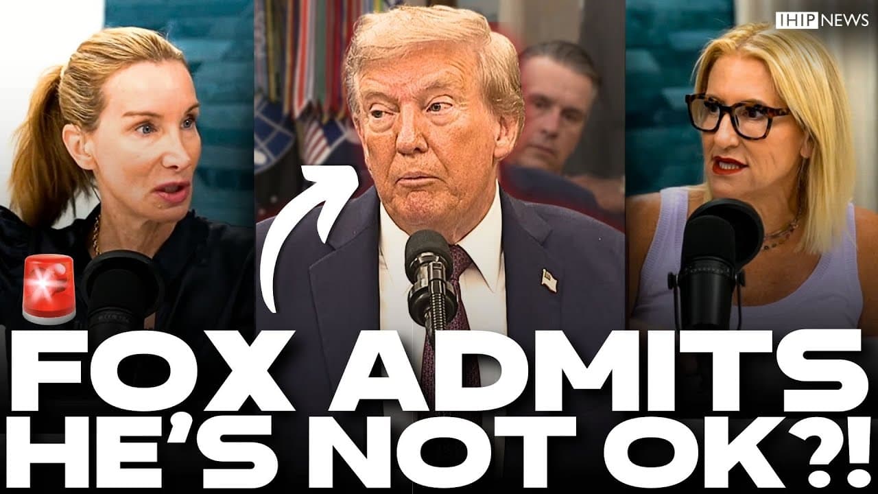 IHIP News: Trump's INCOHERENT Rant SPARKS CHAOS on FOX NEWS, He's Not OKAY!!