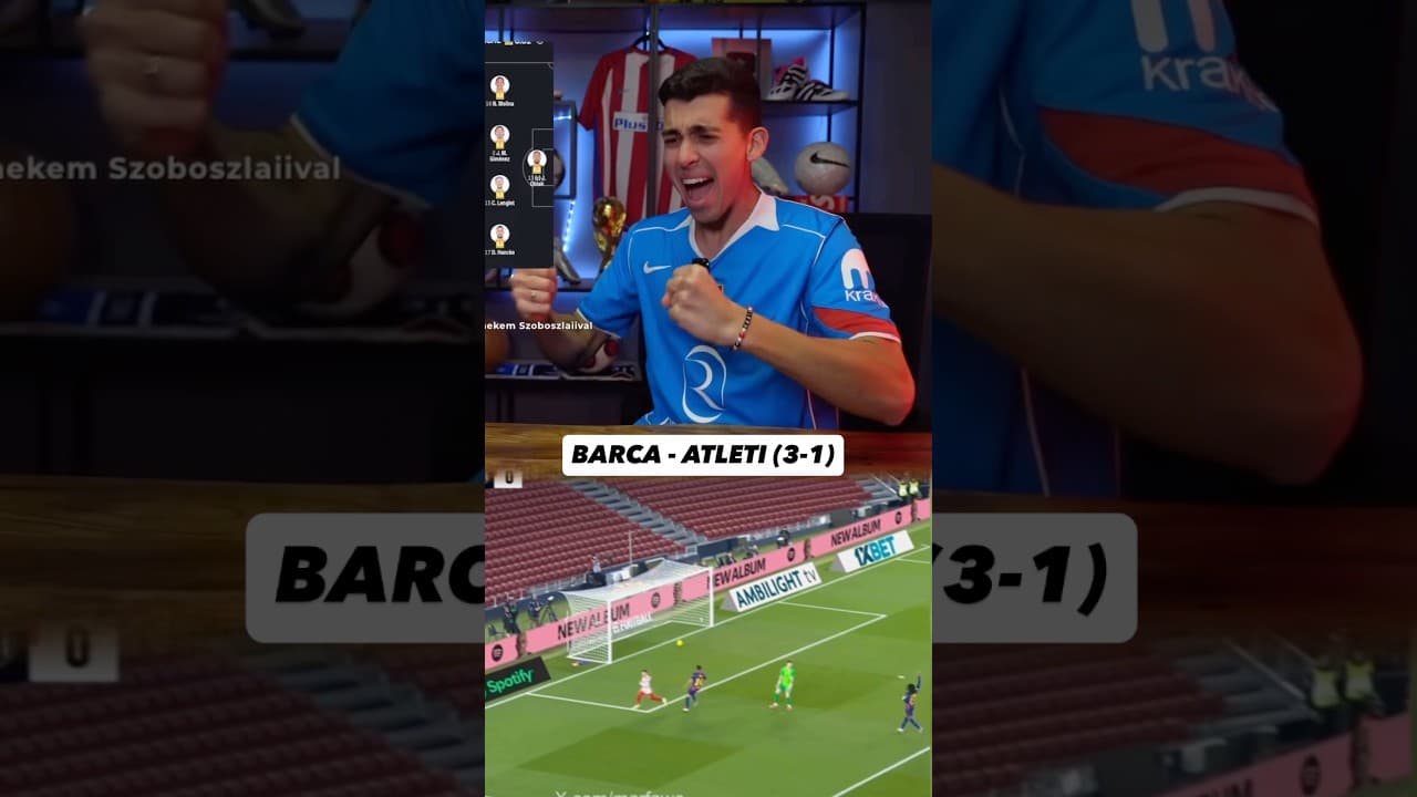 Barcelona - Atletico (3-1) reakció