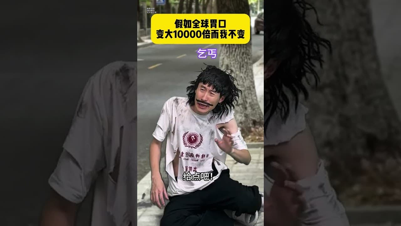 《假如全球胃口变大10万倍而我不变》#内容过于真实#贾大萌#一人分饰多角#万万没想到#意想不到的结局