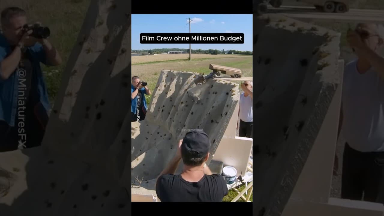 Man braucht kein Millionen Budget für einen guten Film 🎥🎬 #videodreh  #moviesets  #wissen