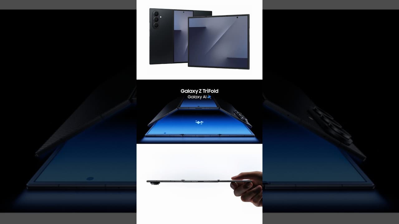 HOPPÁ! Itt a Galaxy Z TriFold! #samsung #trifold