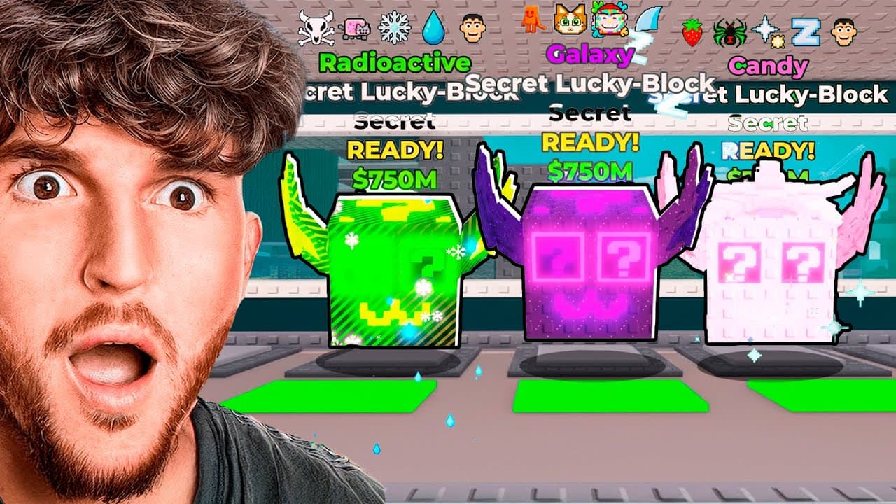 I Opened The RAREST LUCKY BLOCKS And Got This..