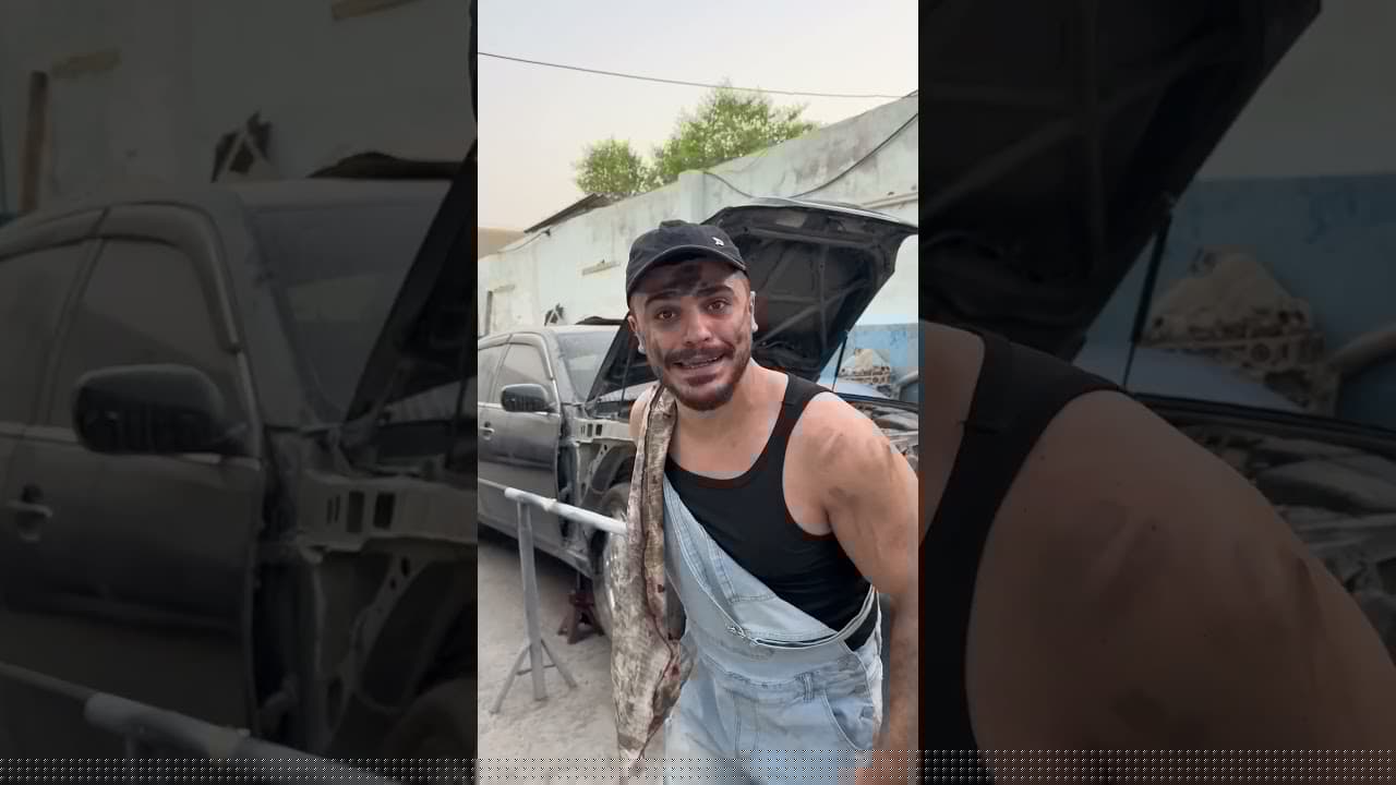 مصلح سيارات 😂😂 #comedy #العريفي #ضحك #كوميديات #دويتو #المراه #اكسبلور #المراره #funny #ولده