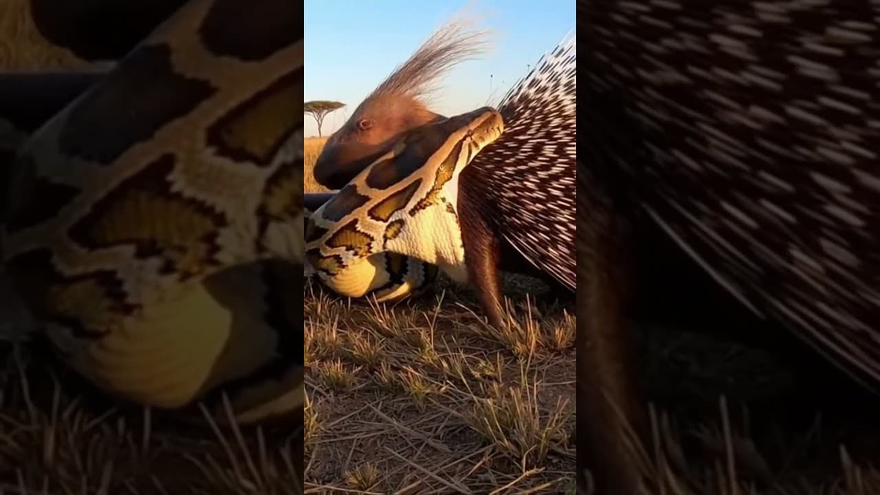 This Is Why a Python Should Never Swallow a Porcupine!