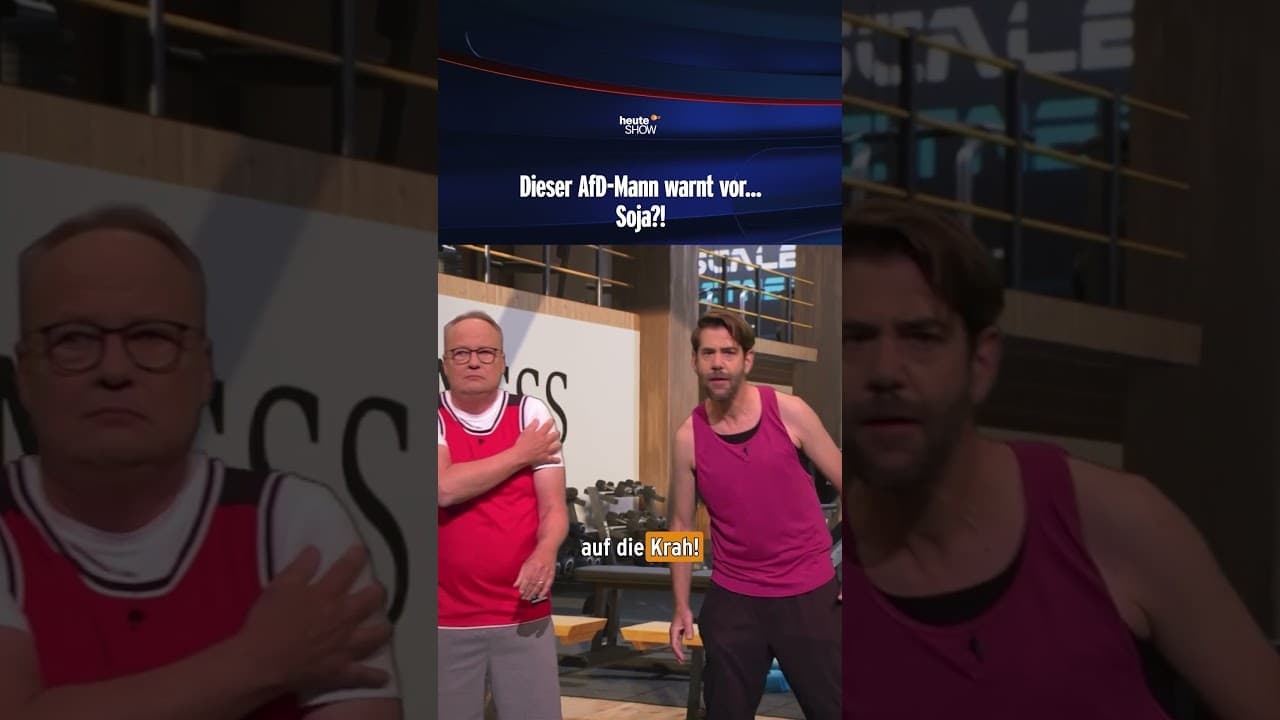 Dieser AfD-Mann warnt vor... Soja?! | heuteshow #shorts