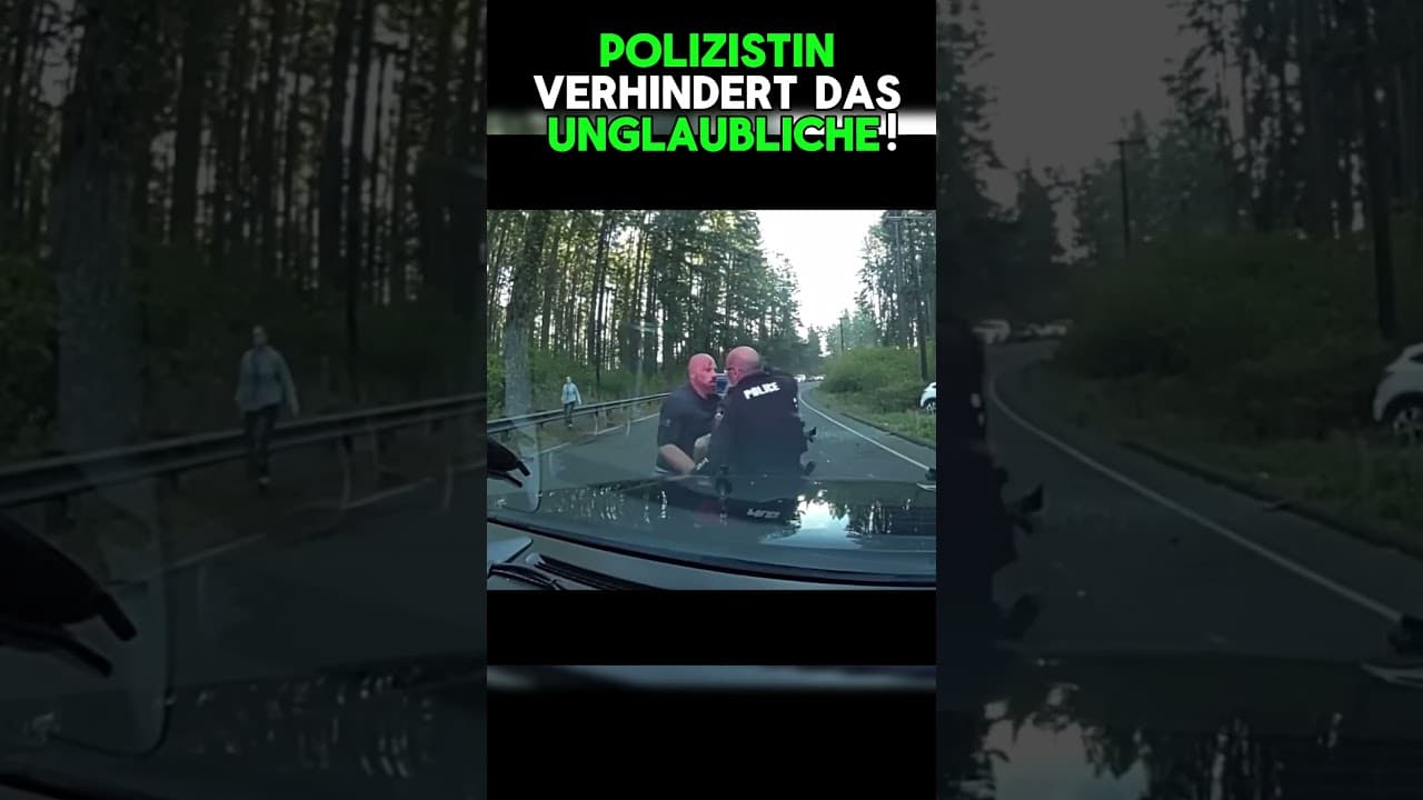 Deswegen sollte die Polizei IMMER zu zweit auf Streife sein! (geht schief)