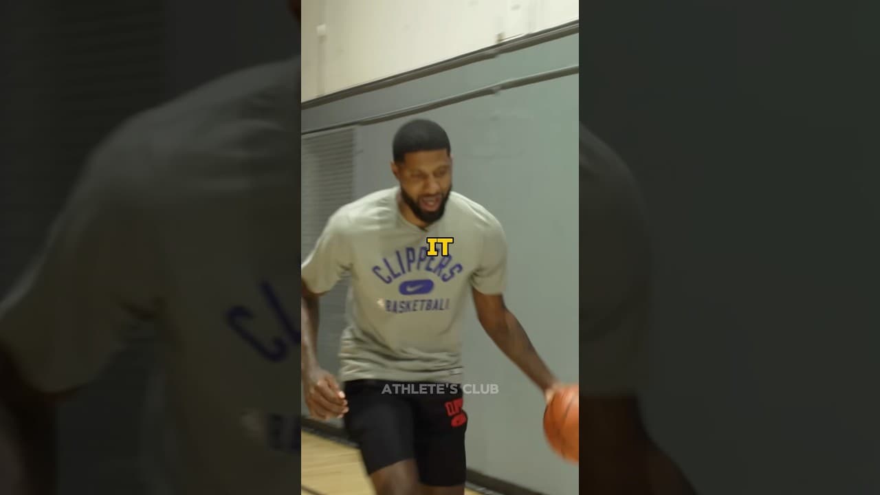Paul George Instantly Copied his Move! (via: Professor Live/YT) #shorts #nba #basketball