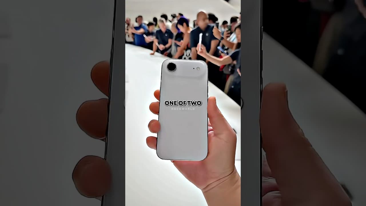 MKBHD On The iPhone 17 Air 📱