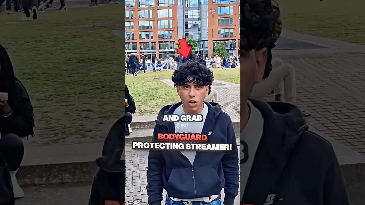 Streamer’s Bodyguard Humbles Angry Guy @CharlesVeitch