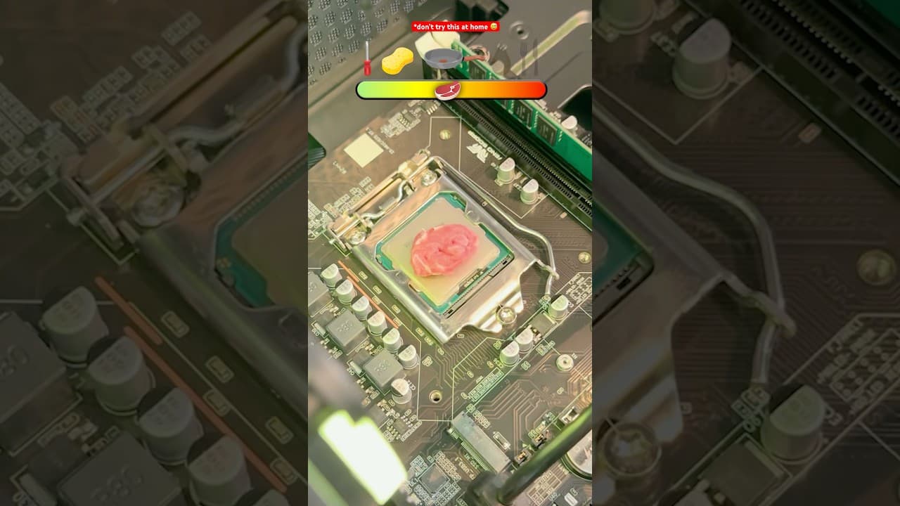 Can a CPU Cook a Steak?