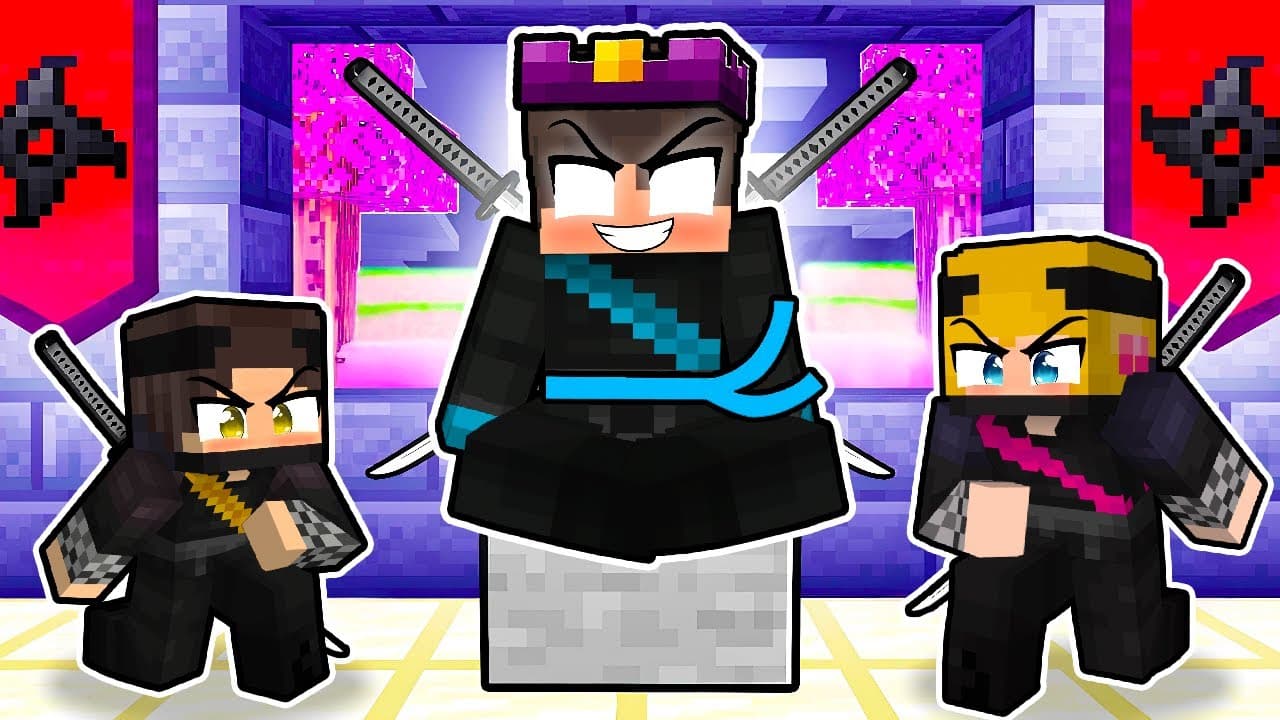 POSTAO SAM KRALJ NINJI U MINECRAFTU!
