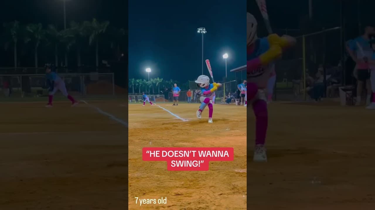 Little League is so funny 😆 #baseball