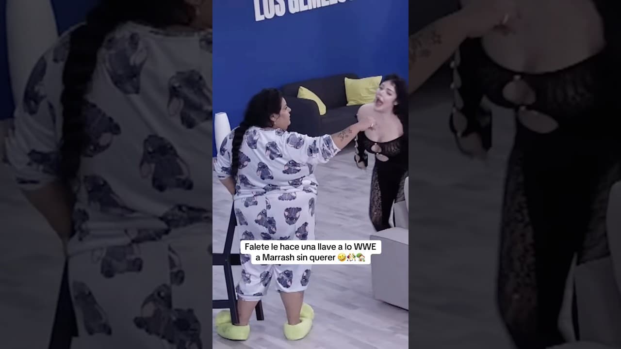 Falete da gracias a Dios tras la caída de Marrash 🤣‼️#zonagemelos #LaCasaDeLosGemelos #caida