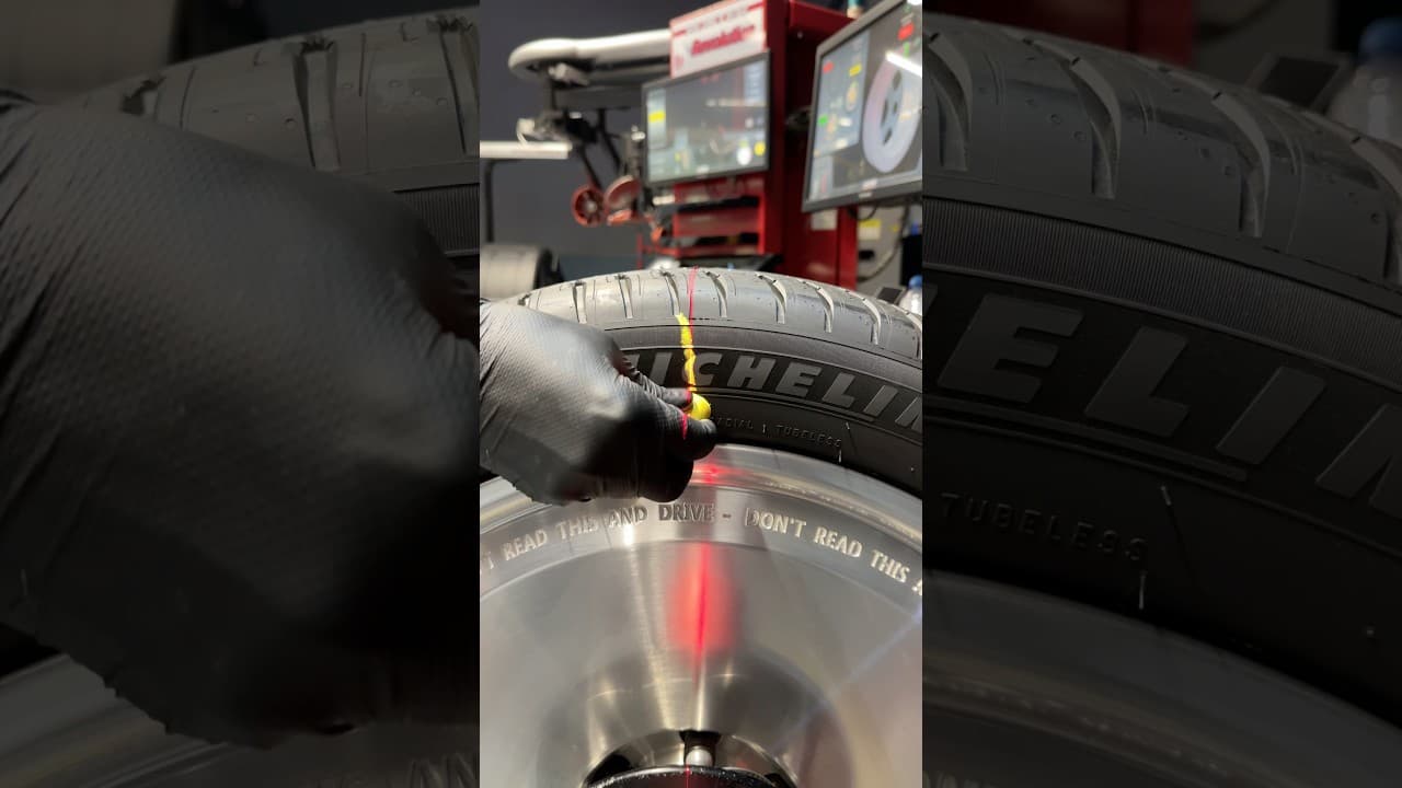Radial balancing: How it works #tireshop #didyouknow #howto #wheels #premiumservice #anvelopero