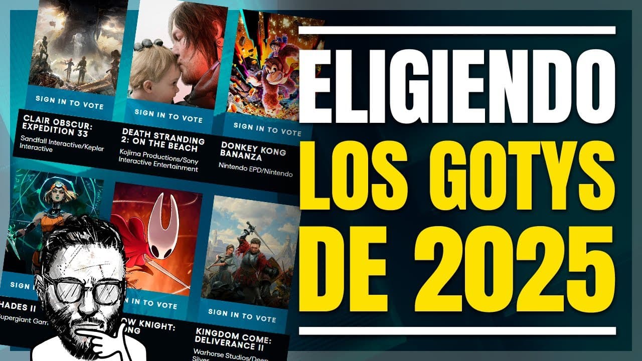 Eligiendo los GAME AWARDS 2025