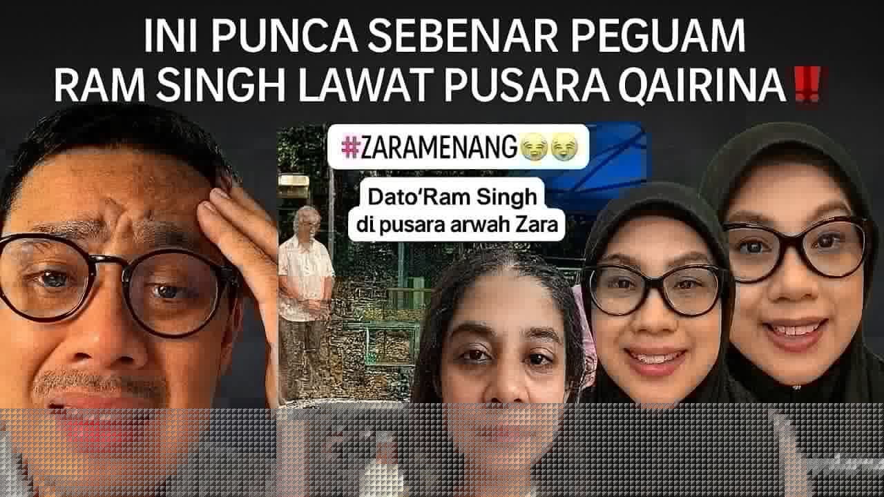 KES ZARA ‼️ RUPANYA INI PUNCA PEGUAM RAM SINGH ZIARAH PUSARA ZARA QAIRINA DI SIPITANG, SABAH 