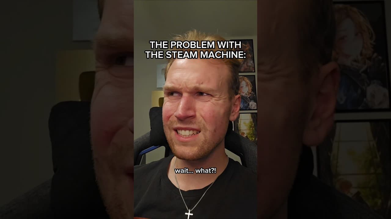 THE PROBLEM WITH THE STEAM MACHINE #shorts