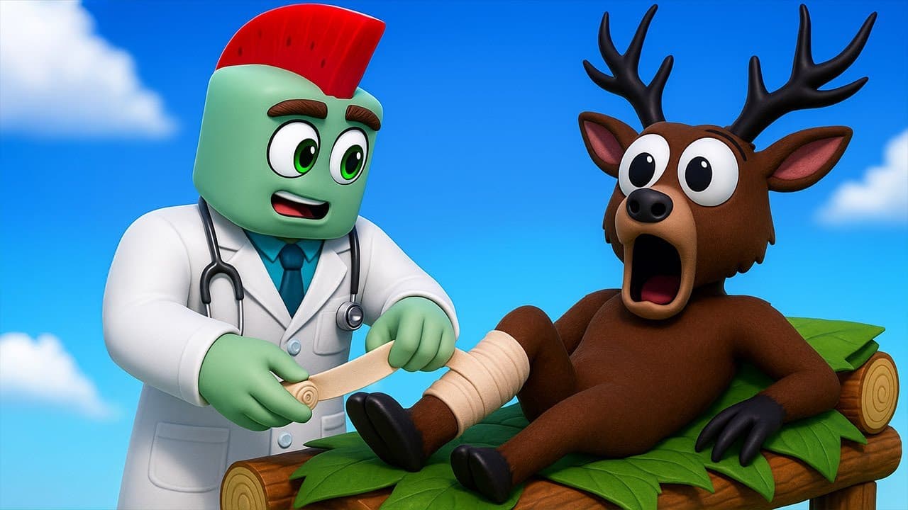 Job Is Dokter In 99 Nachten In Het Bos... In Roblox!