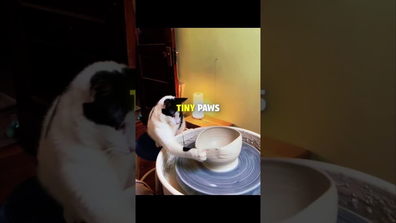 Cute Cat Makes Her Own Pot! ♥️🐾😻 (cc : @feeeuuhh)