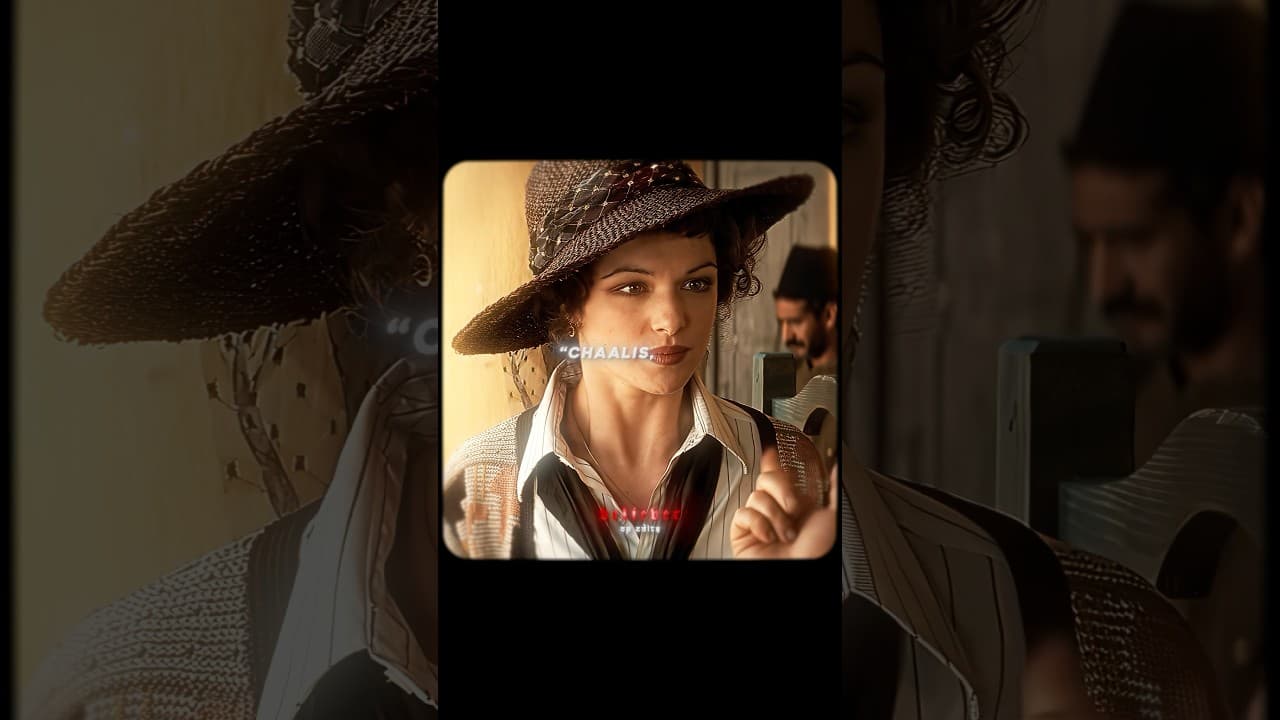 “She Negotiates For His Life 🤯” |The Mummy 1999 Edit | VOCE NA MIRA (Slowed) #edit #shorts