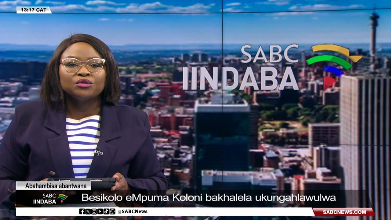 Iindaba zesiXhosa @13H00 l 15 January 2026