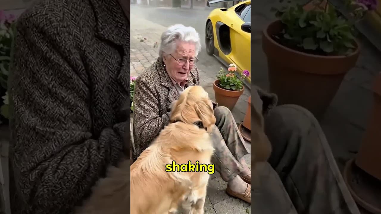 Homem grosseiro humilha avó — o que esses cachorros fizeram em seguida vai te chocar