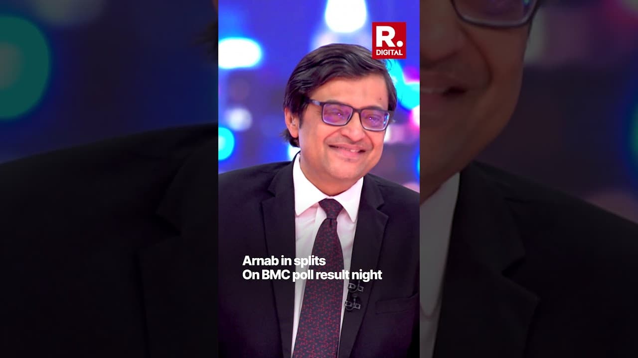 Arnab in Splits: On BMC Poll Result Night