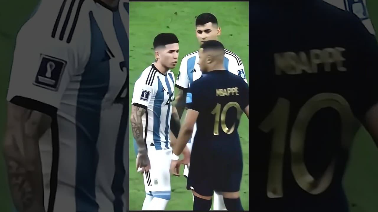 OTD Mbappe in World Cup Final | Hattrick Hero 💥