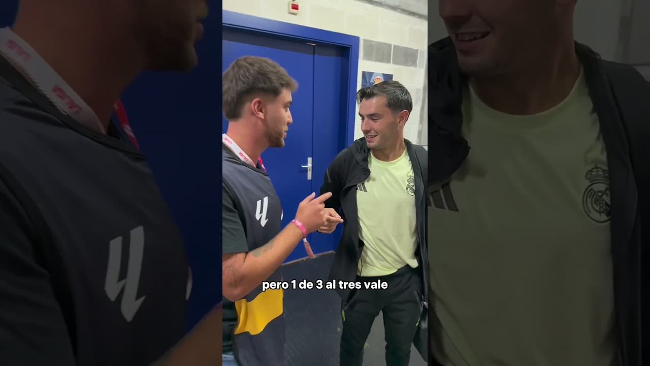 Si DECIMOS el mismo número BRAHIM me da su camiseta (sale mal)😂
