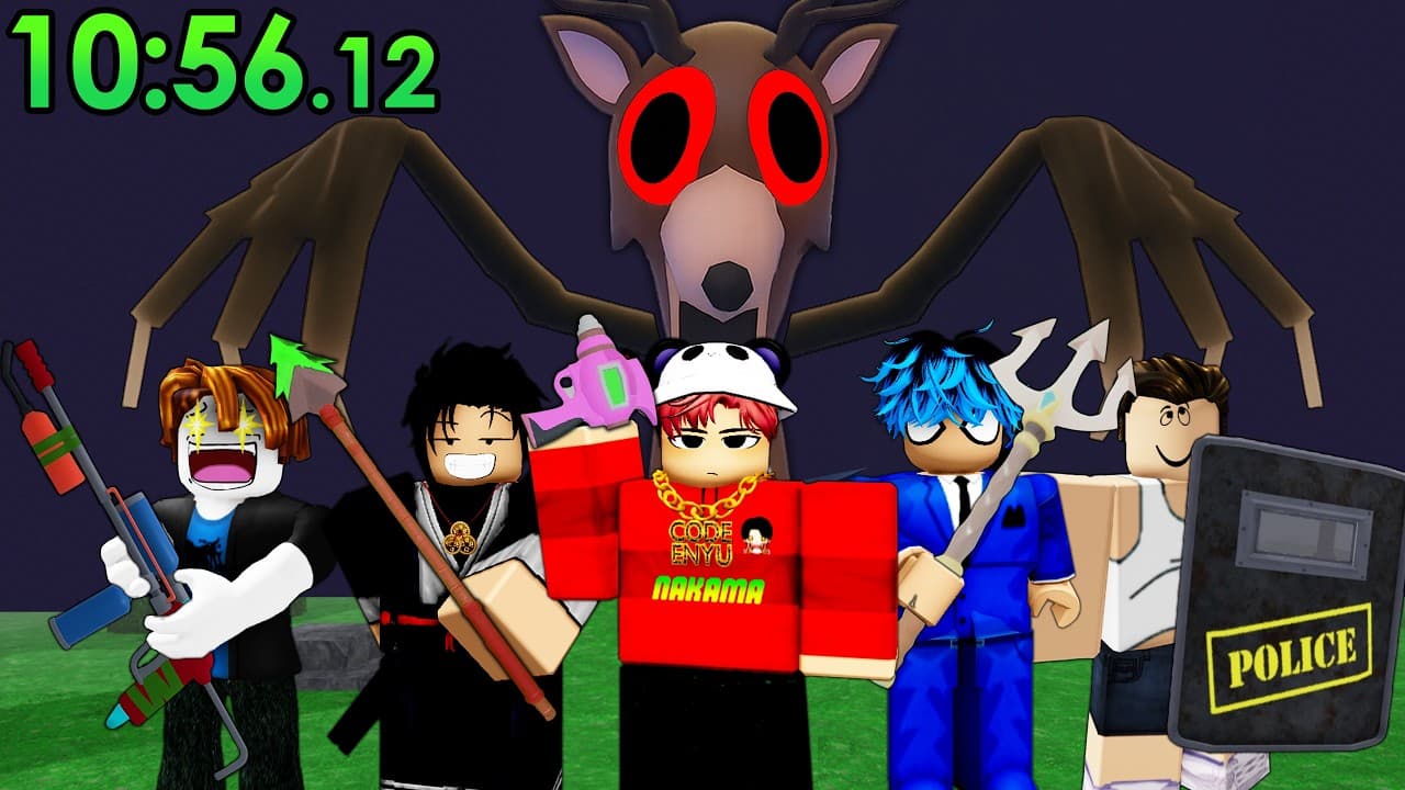 Can 5 YouTubers Speedrun 99 Nights in the Forest?