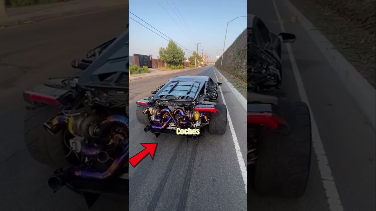 ¡El secreto del Lamborghini sin tampones! 🚫🔥