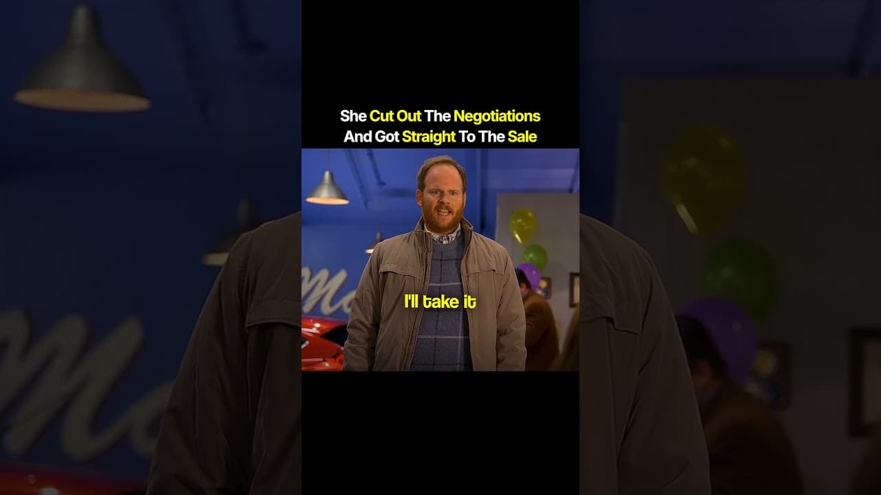 She Cut Out The Negotiations And Got Straight To The Sale