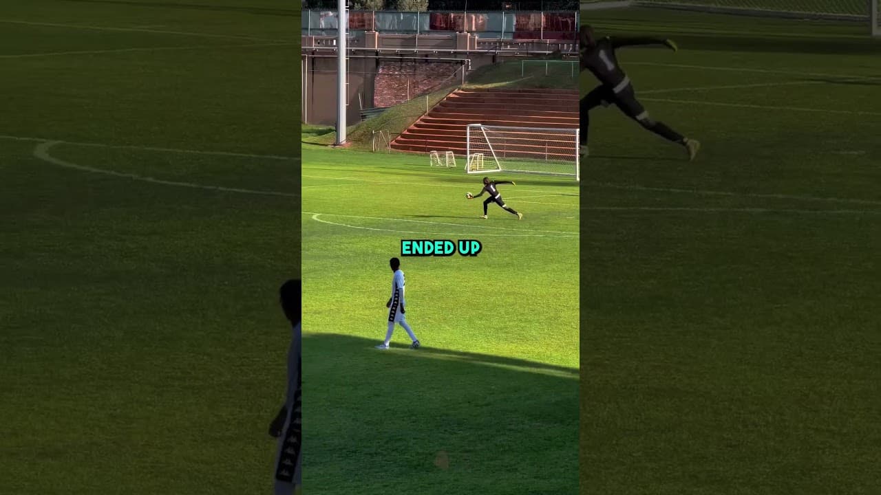 Keeper's Lucky Goal 😯
