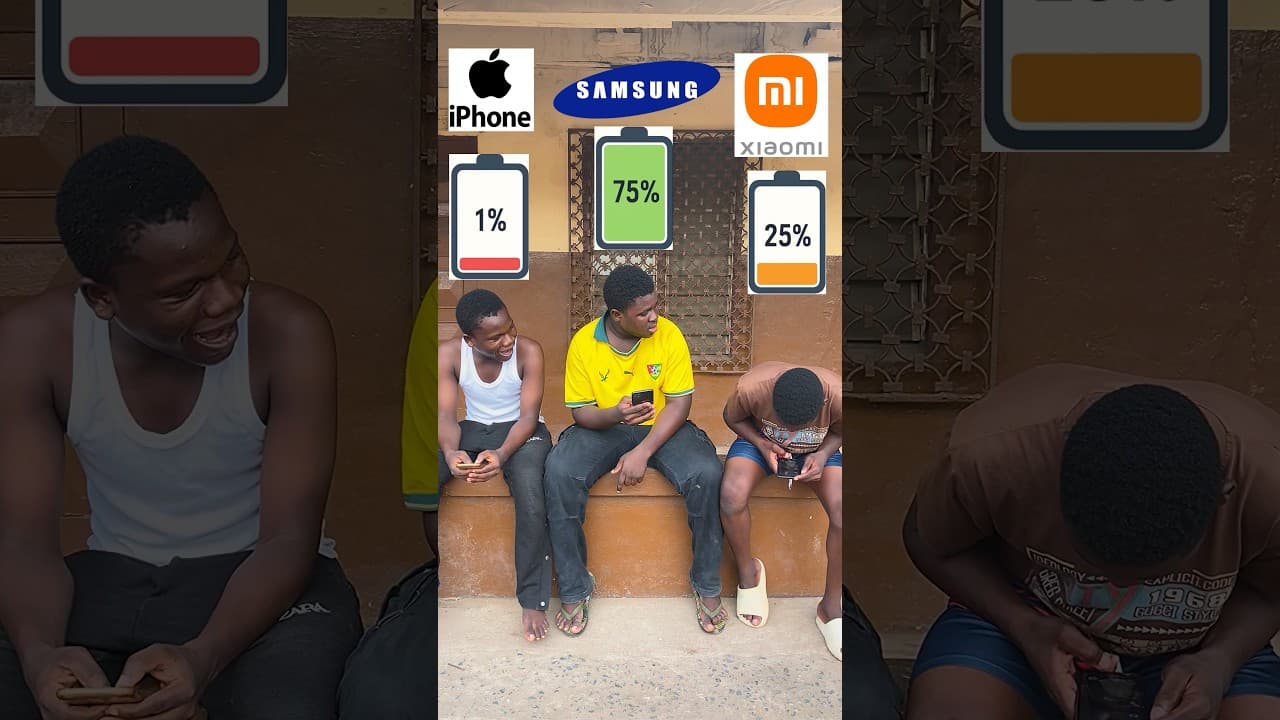 Samsung vs iPhone vs Xiaomi vs Nokia 😱📱 | Le choc des batteries infinies 🔋⚡