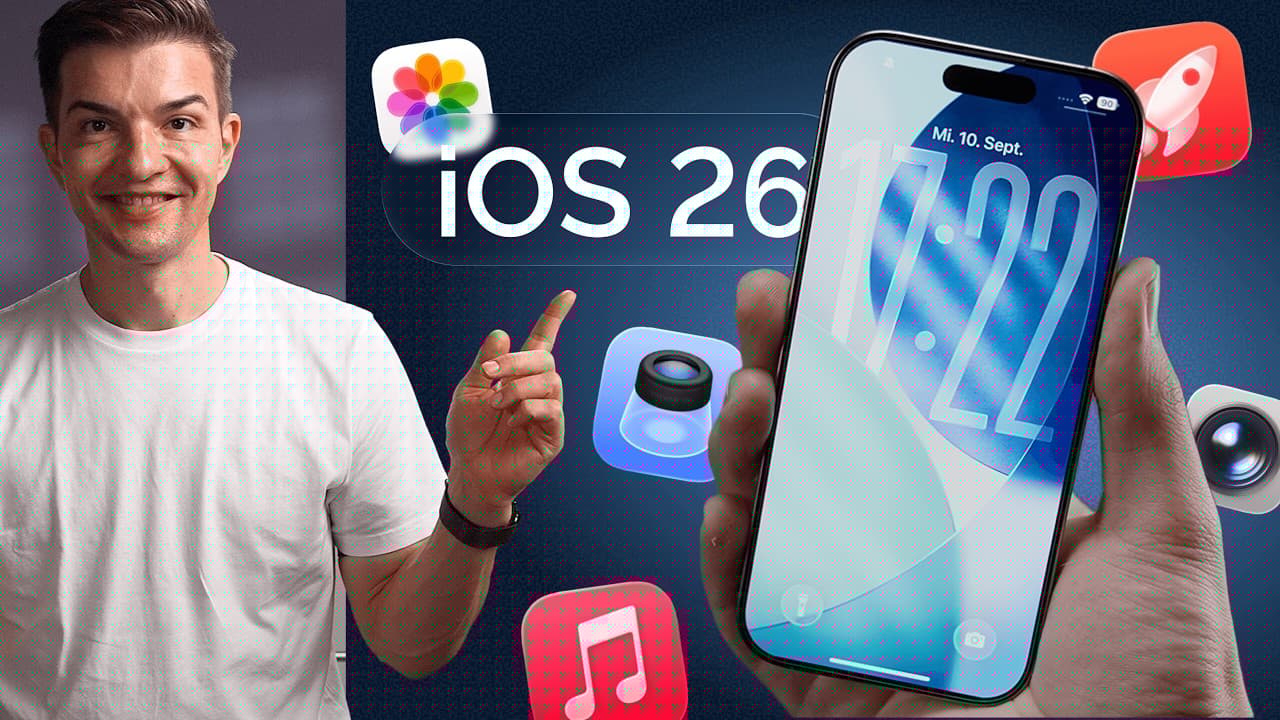 iOS 26 ist da! Das sind die besten Funktionen!
