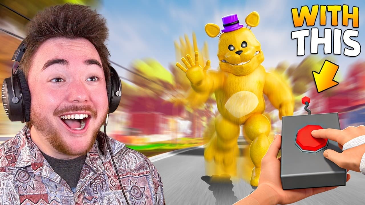 FAST FREDBEAR but he’s 1000x FASTER… (We can control him)