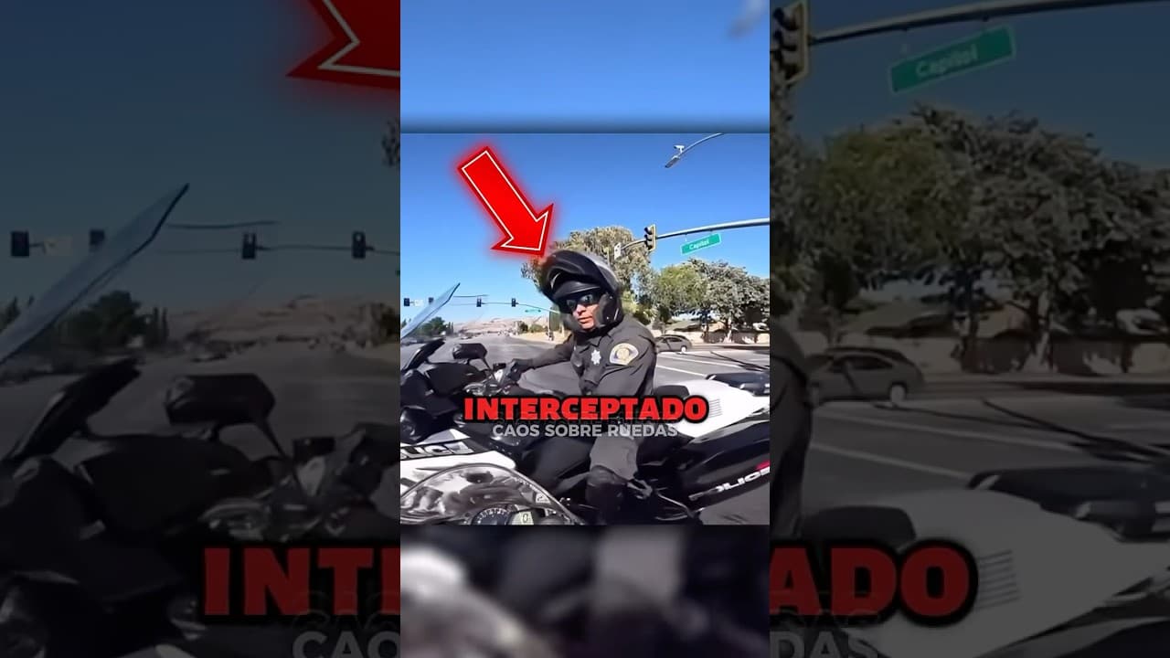 Policía Pilla a Motociclista Sin Placa 😱 (@kevin.majeski)