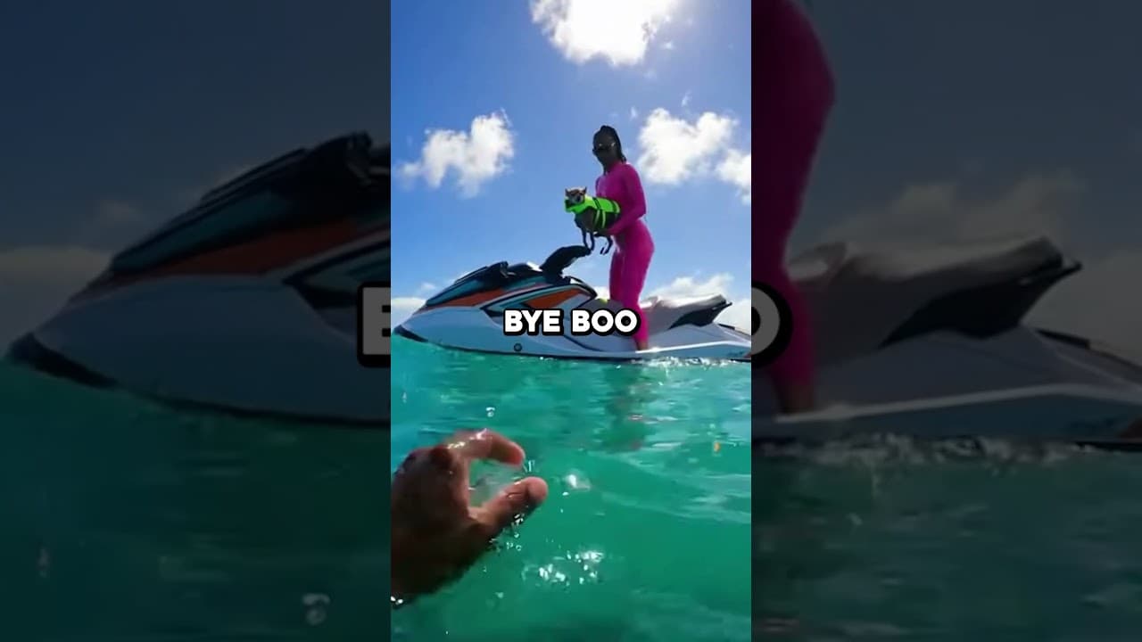 Man Saves Dog On Yacht