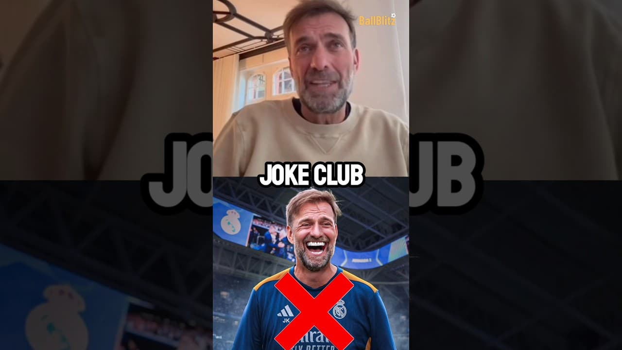Klopp Exposed Why He Rejected Madrid And Will Never Coach The Club!😳😨☠️