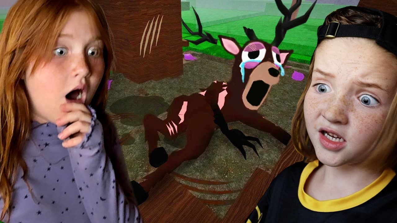 HELPiNG the DEER in 99 NiGHTS?!  Adley & Niko save him from a Purple Bat inside the new Cave update