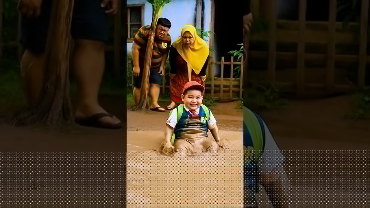 ADEK sengaja KOTOR biar ga SEKOLAH🤣