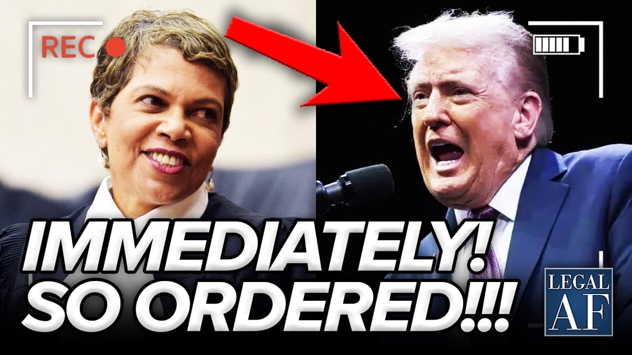 Judge Chutkan ORDERS IMMEDIATE RELEASE of Epstein DOCS