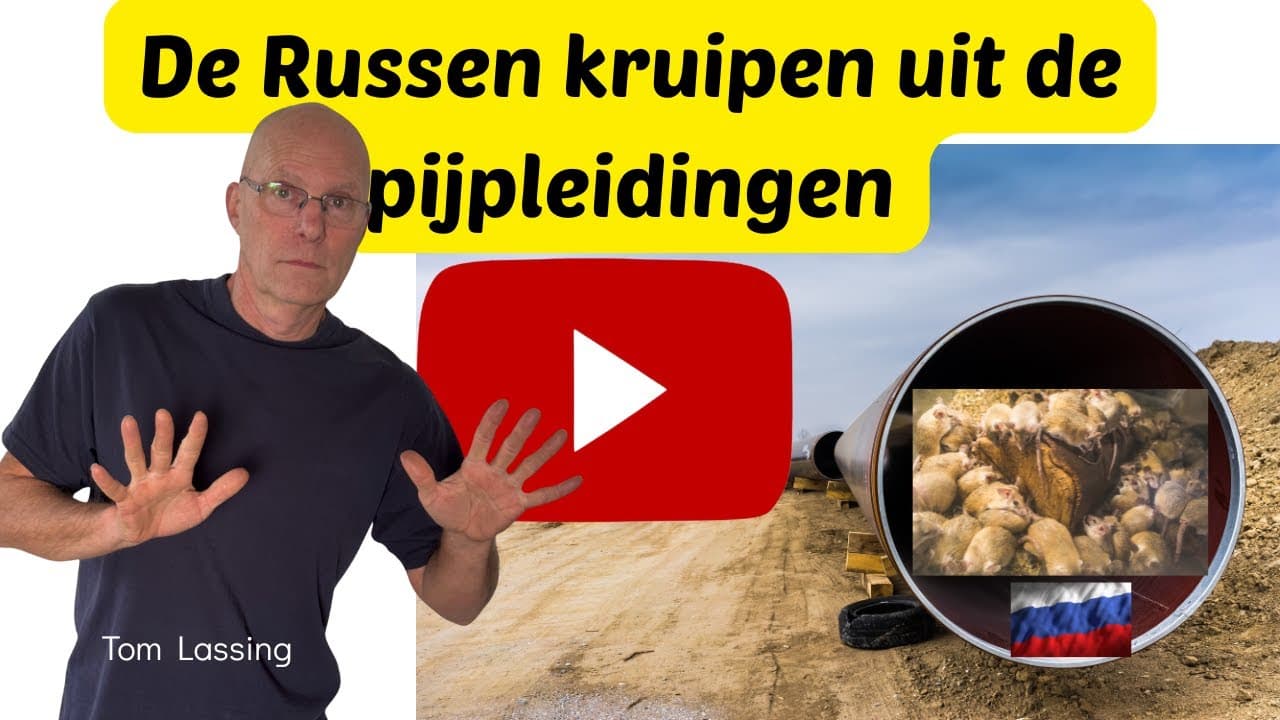 De Russen komen uit de pijpleiding gekropen